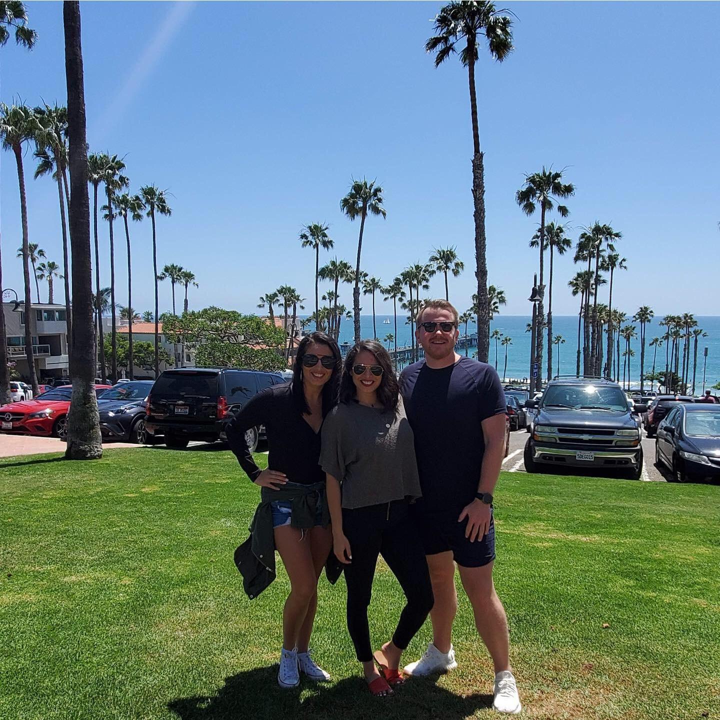 Chelsea's sister, Christina, visited the couple shortly after they moved to San Diego in 2019. They had so much fun exploring the coastline of Southern California.