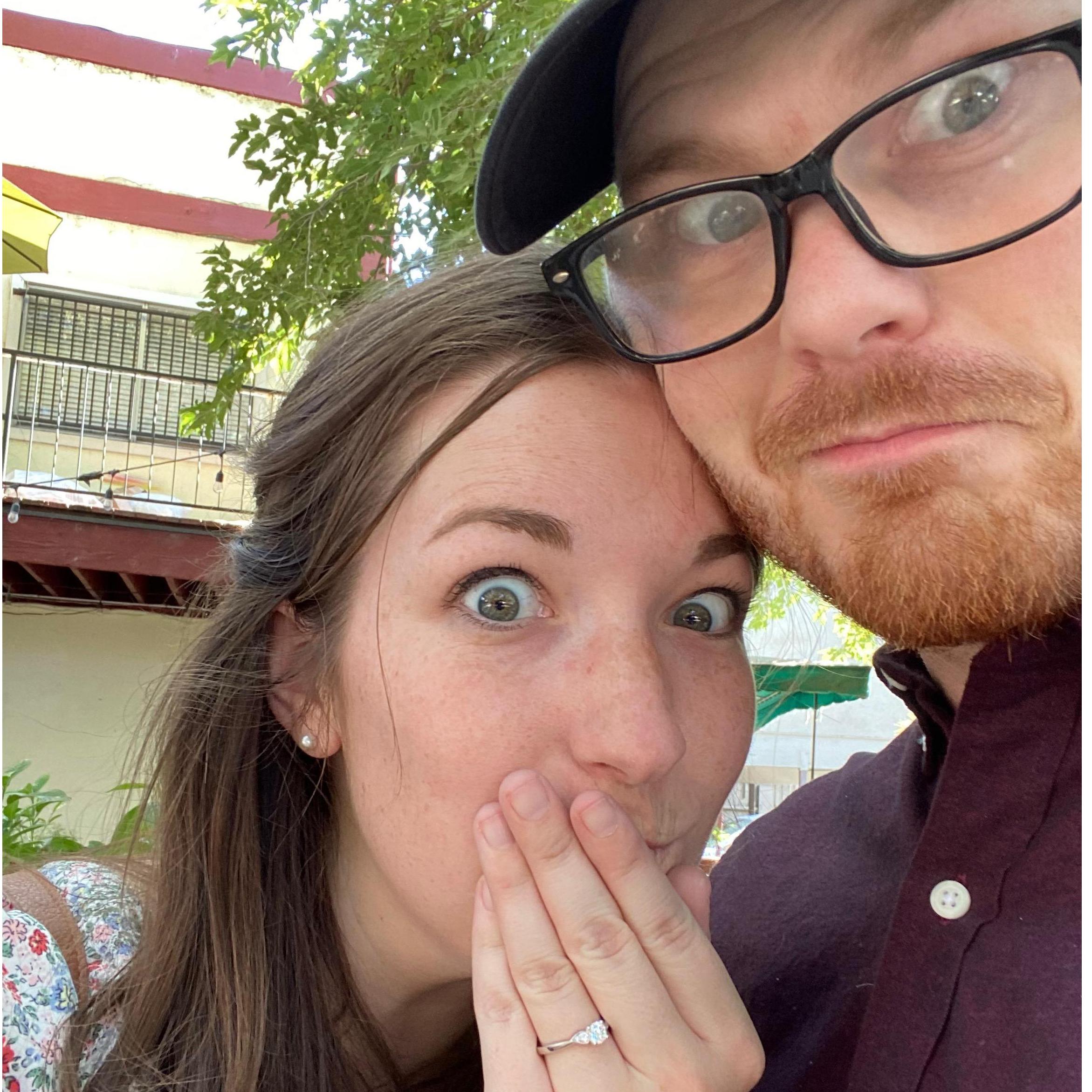 Day trip to Sonora after he put a ring on it!