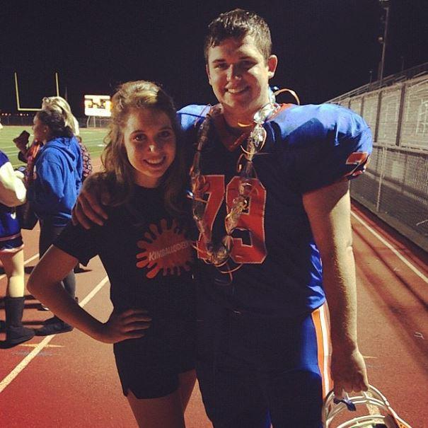 Football senior night & opening night of "Grease".