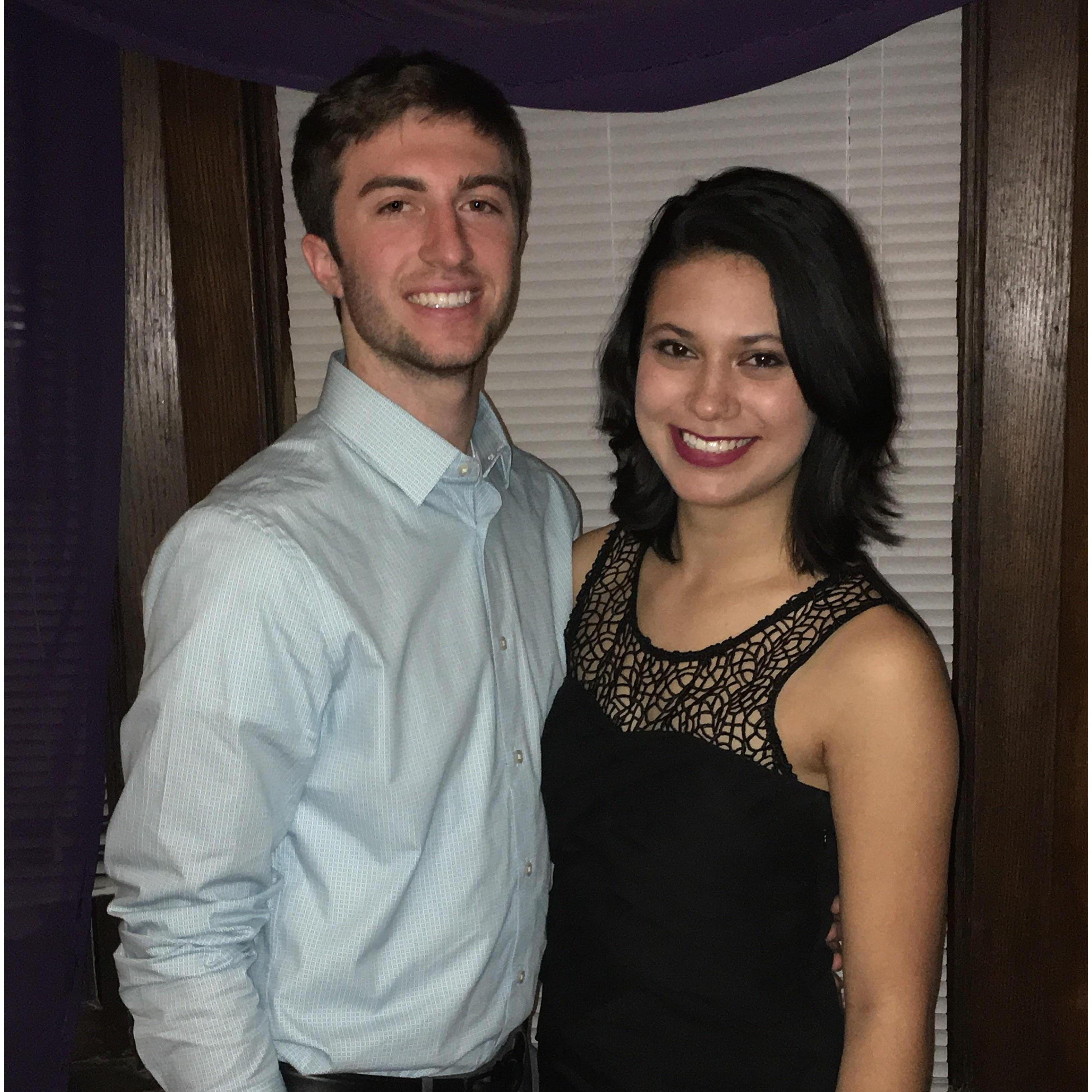 The first photo we took together!