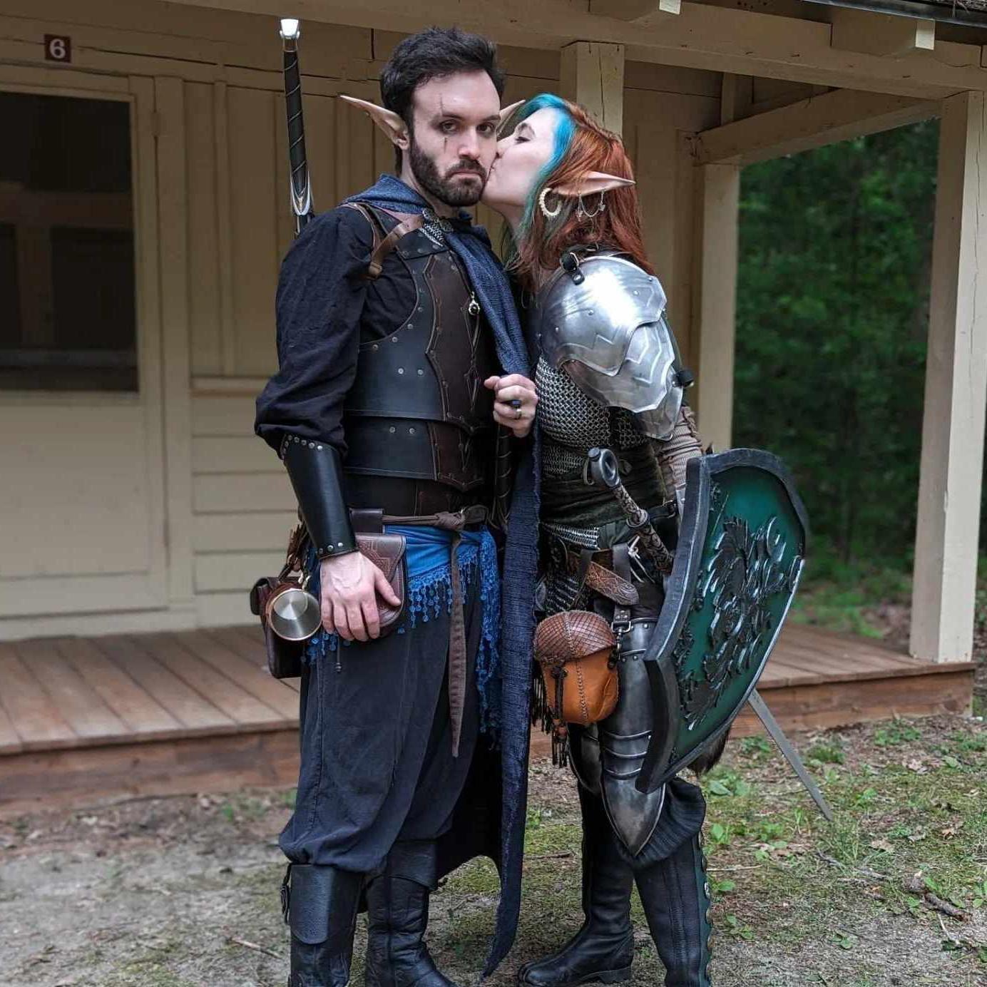Larping together