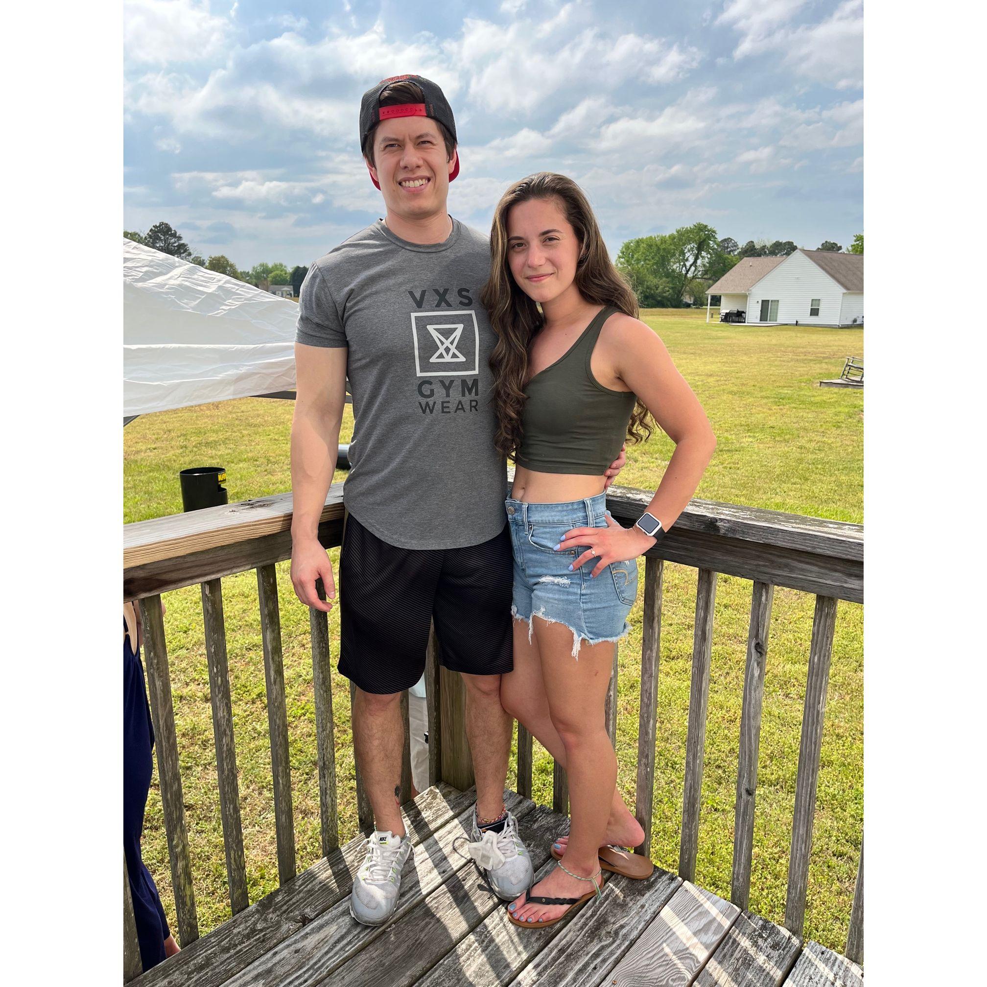 Isaac hung out with my PT class more than his own.