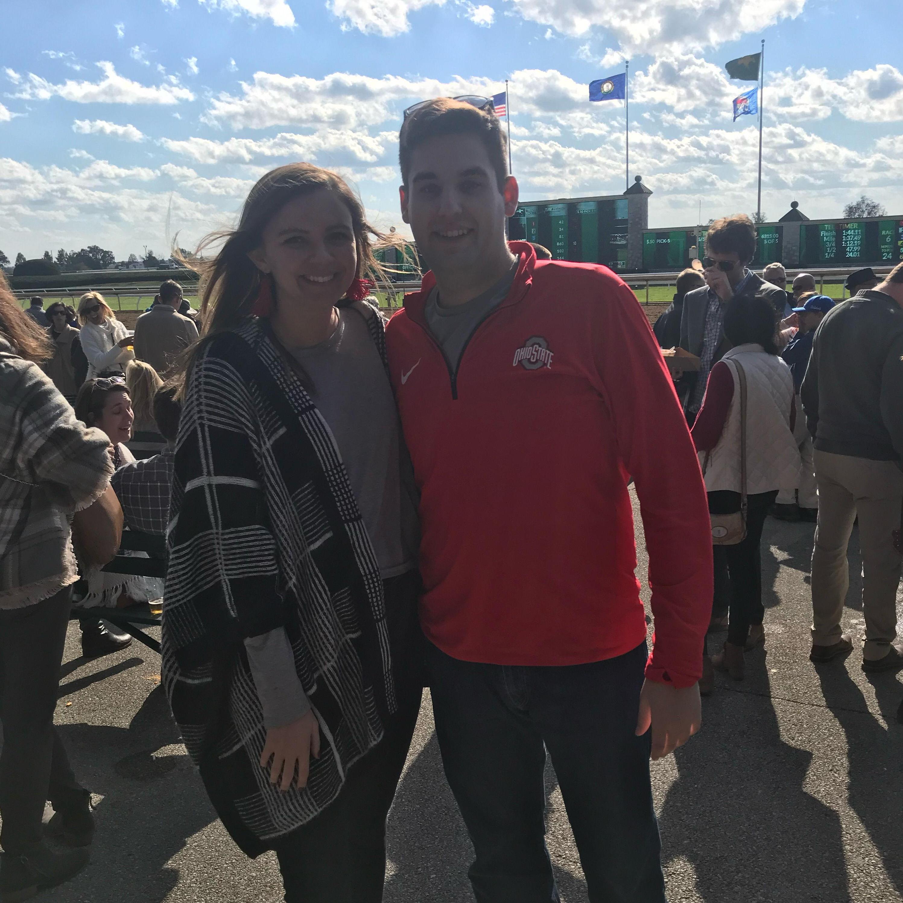 Ali's first time in Lexington, Kentucky! We visited Keeneland and toured Michael's favorite hometown spots.