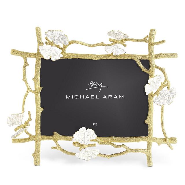 Michael Aram Butterfly Ginkgo Gold Frame, 5" x 7"