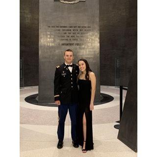Our first Military Ball - Brandon's Officer Candidate School Graduation - Fort Benning, Georgia - February 19, 2020