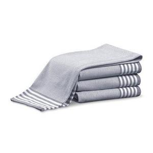 Williams Sonoma Bay Stripe Towels, Set of 4, Navy Blue