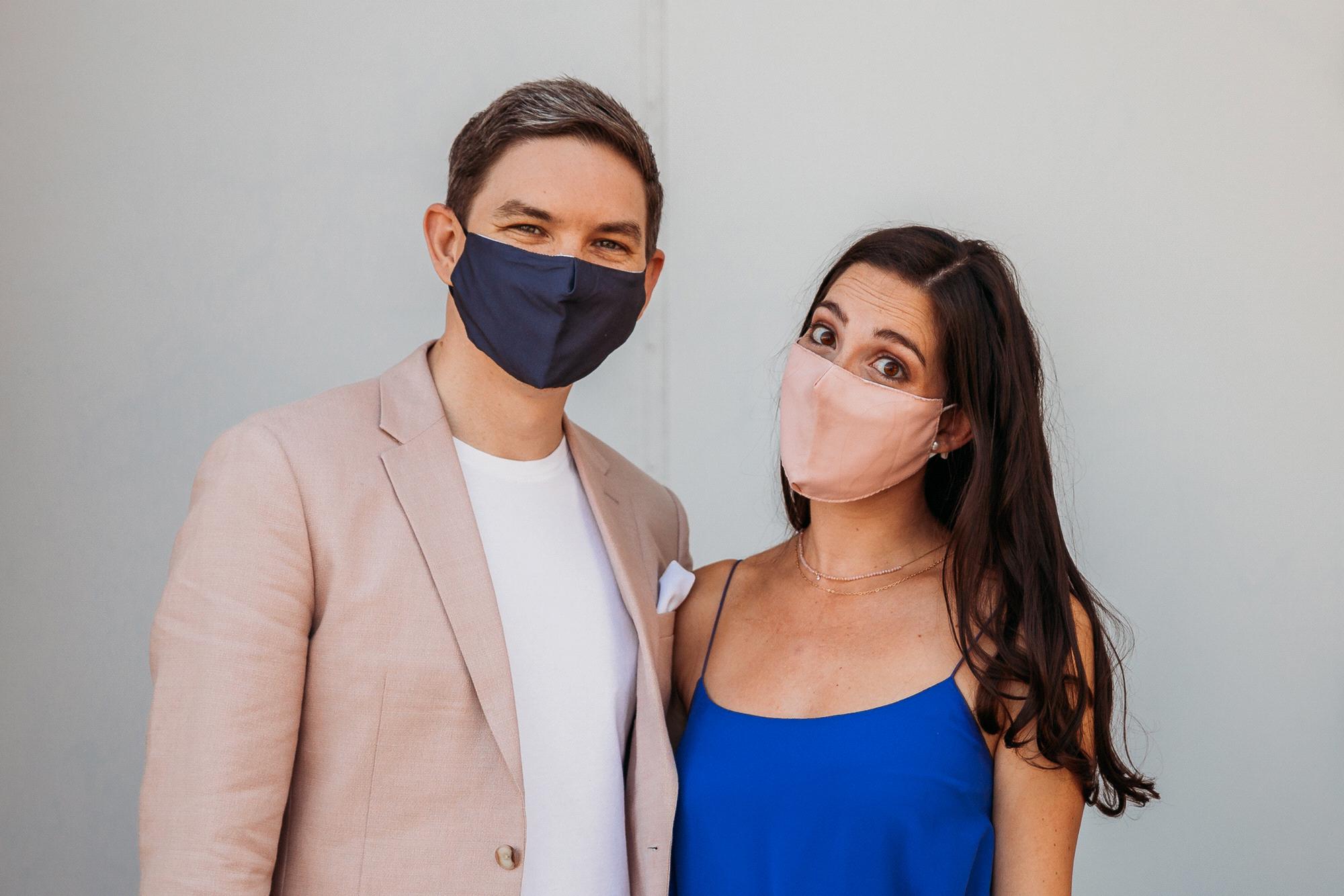 Had to pose and document wedding planning during a pandemic :)