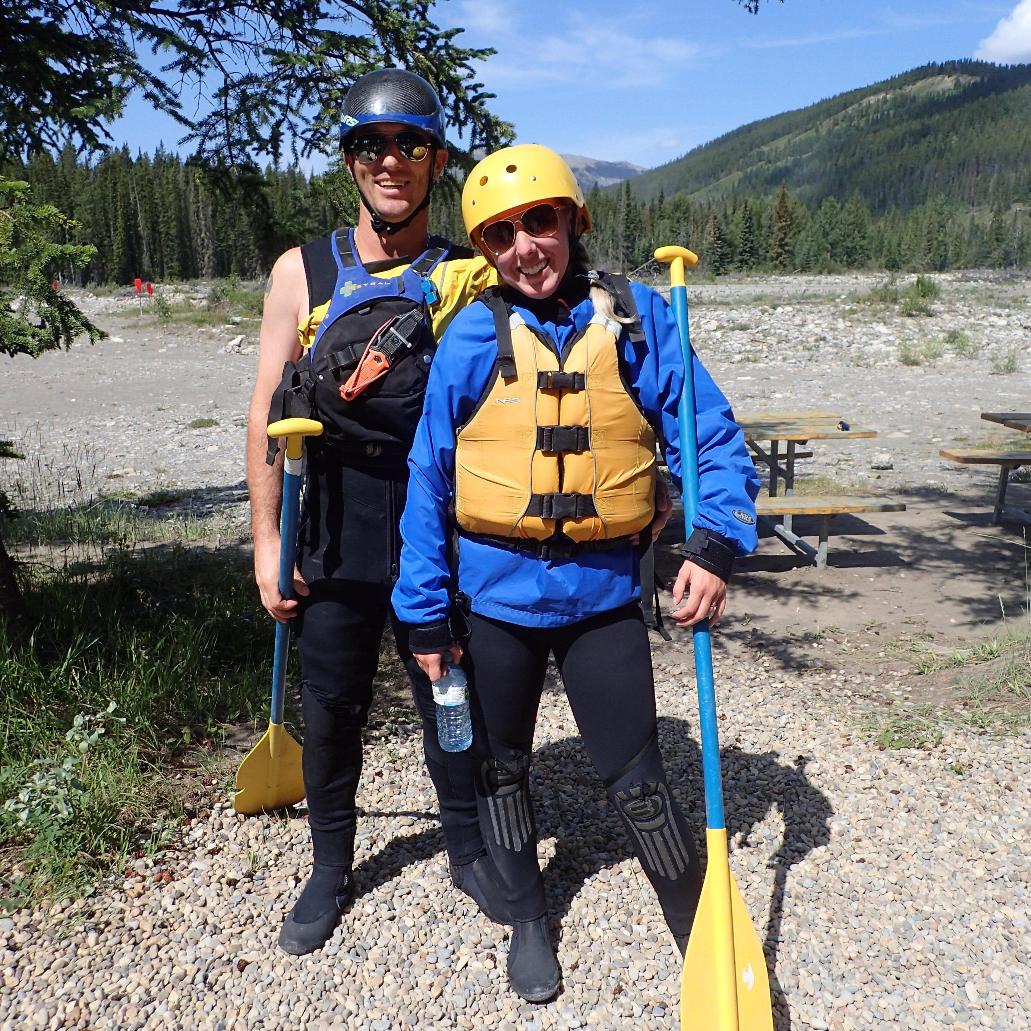 White water rafting at Mukwah!