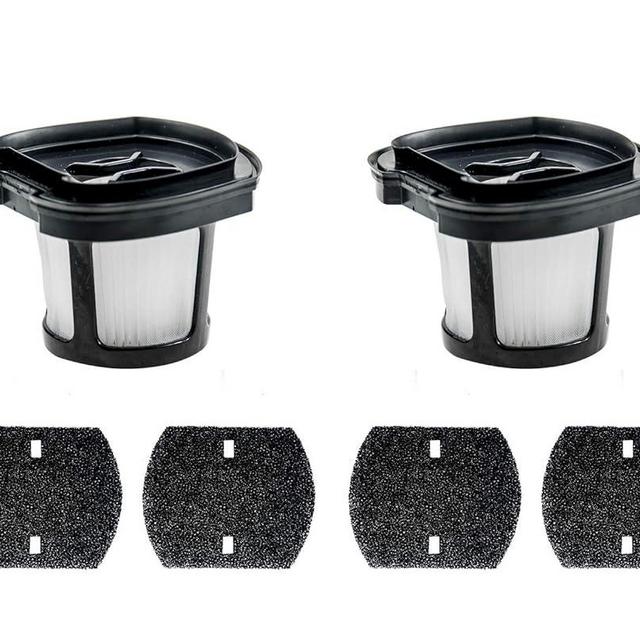 2579 Vacuum Replacement Filters Compatible with Bissell Pet Hair Eraser 2390A 2389 & AutoMate 2284W Lithium Ion Cordless Hand Vacuum,Compare to Part # 1614212, 1614203 & 1614204