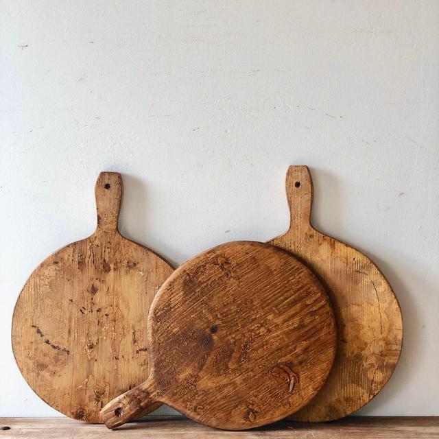Small Bread Board, French Small Circular Bread Board, Reclaimed Bread Board, French Charcuterie Board, Cheese Board, Reclaimed Platter