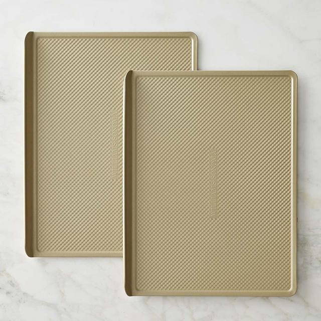 Williams Sonoma Goldtouch® Pro Corrugated Cookie Sheet, Set of 2