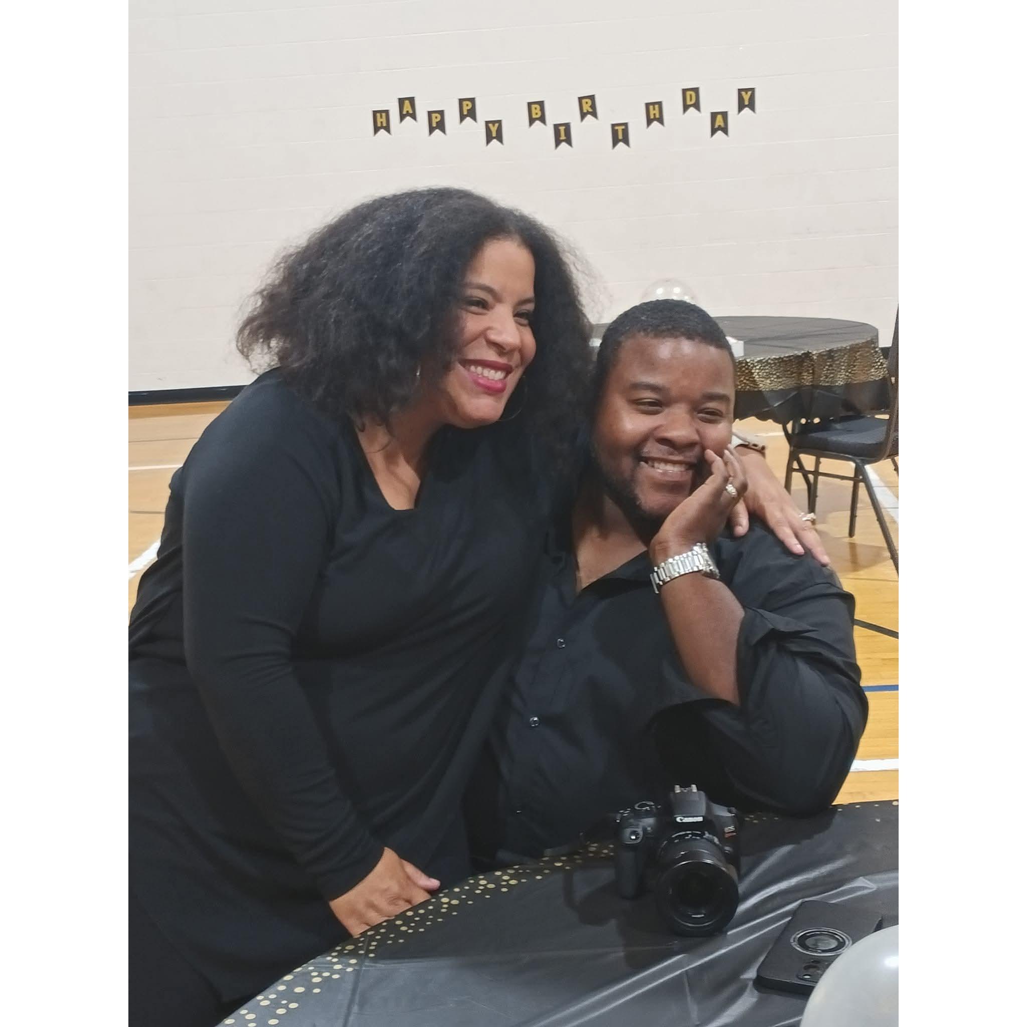 Our good friends, The Minister of Music Chris Hall and his beautiful wife First Lady of Music Talita Hall.