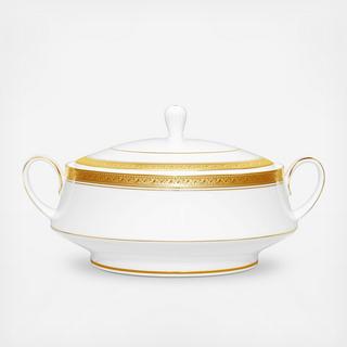 Crestwood Gold Covered Vegetable Bowl
