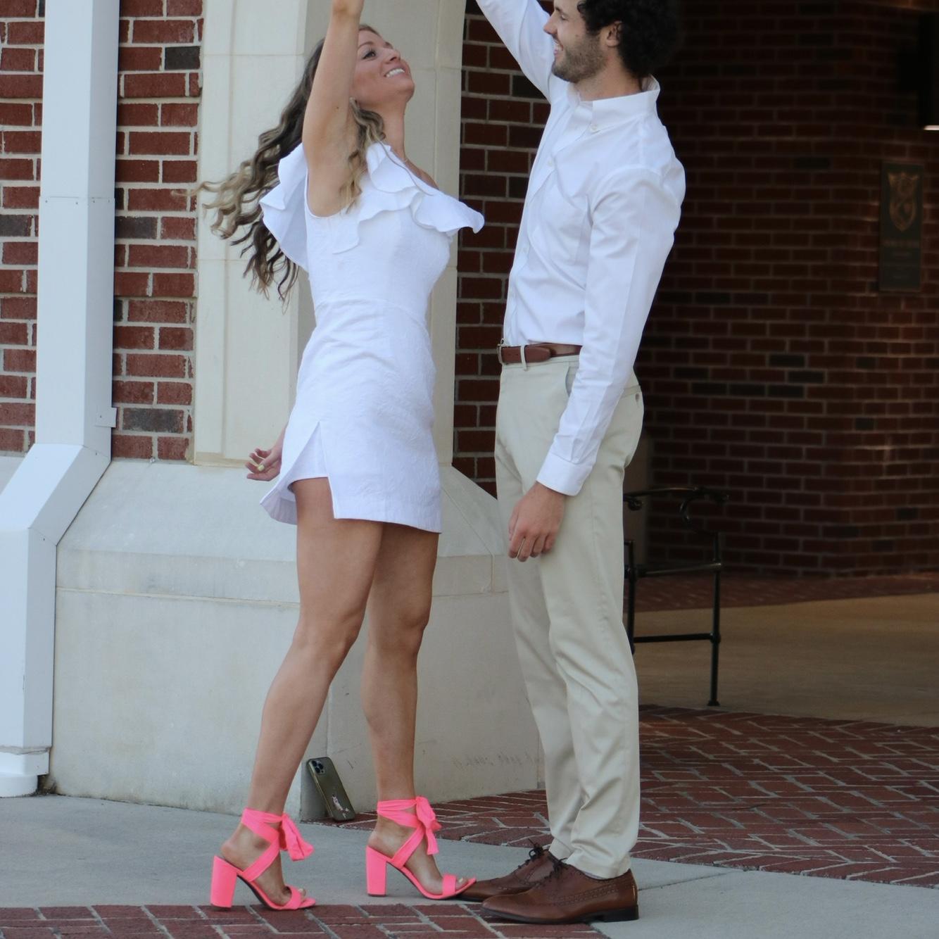 4/24/2024- Photo from MJ's senior pictures at Lee University in Cleveland, Tennessee.