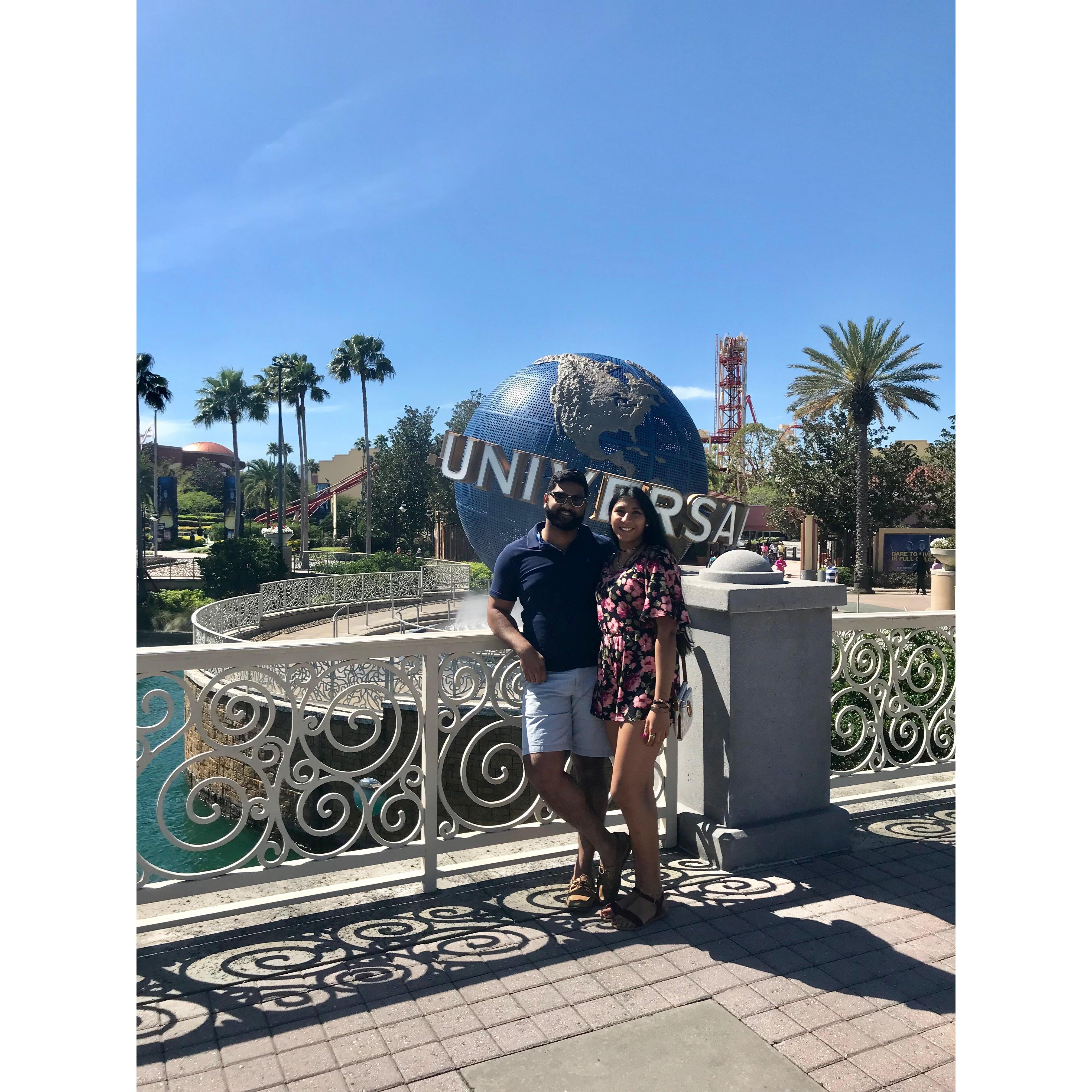 First trip to Universal Studios