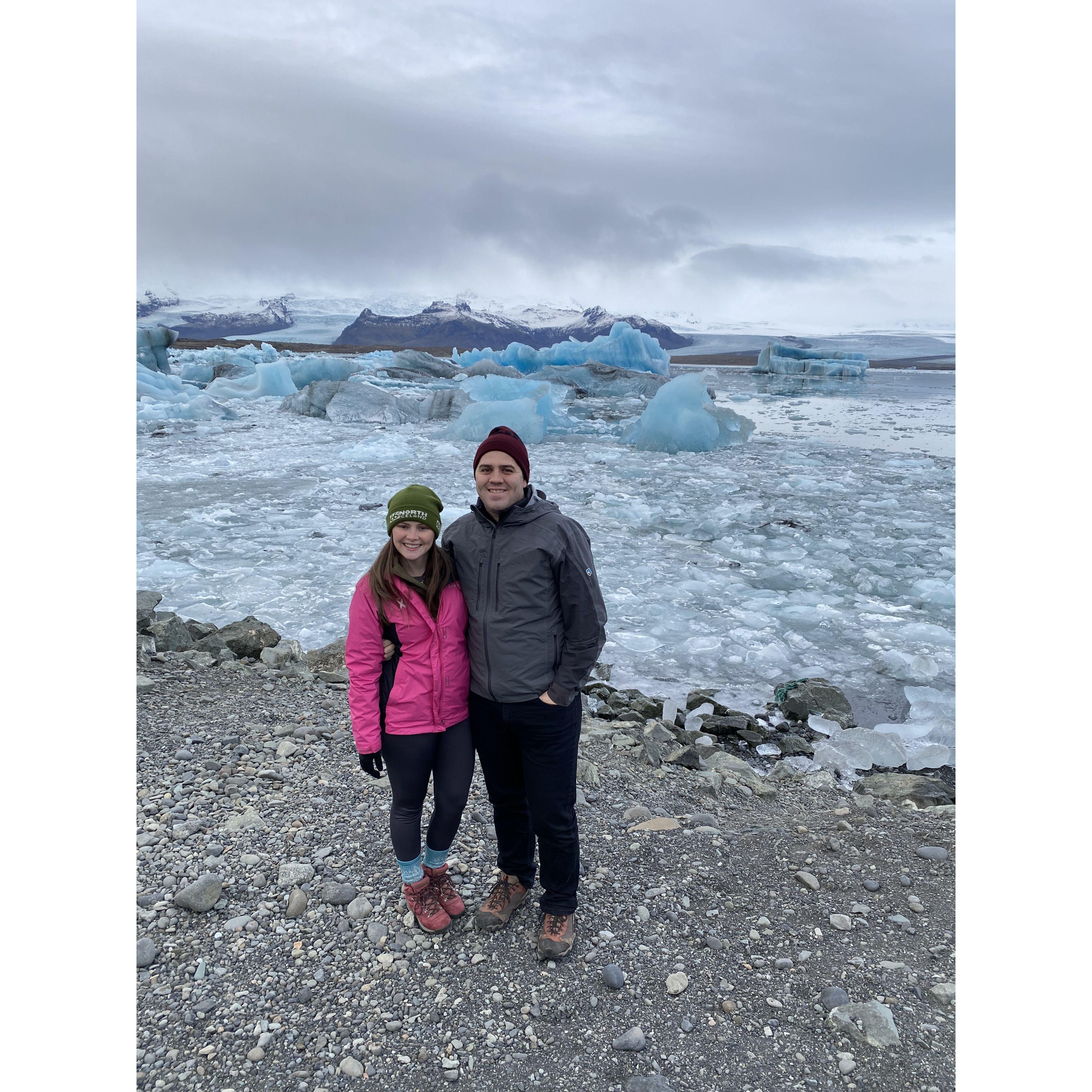 Jokulsarlon Glacier Lagoon, Iceland - November 2021