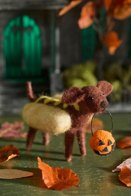 Hot Dog Felt Critter