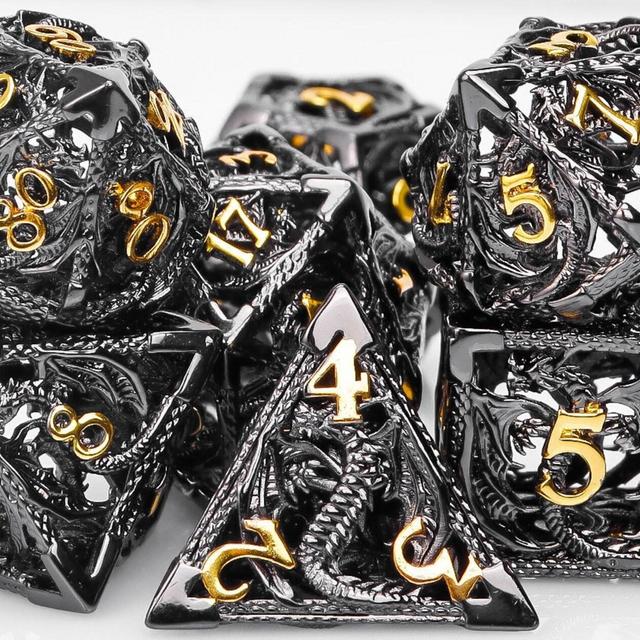 Metal DND Dice Set , D&D Dice Set ,...