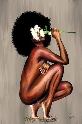 Floral Queen - Canvas Print