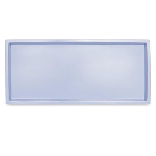 Calvin Klein Eileen Tray in Clear/Periwinkle