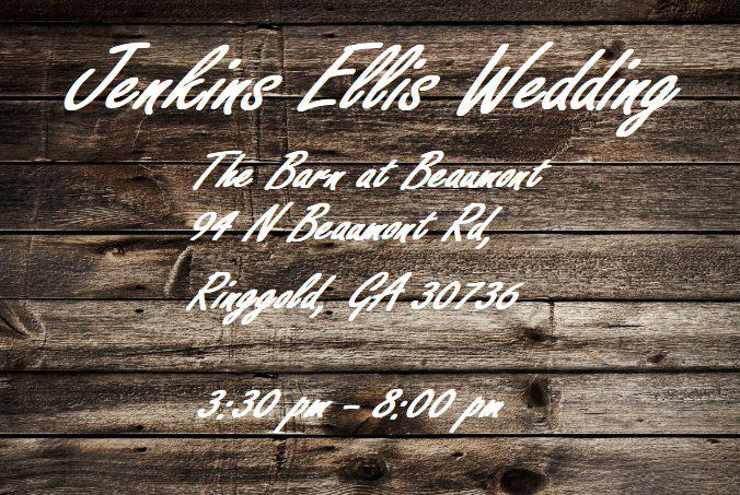 The Wedding Website of Brandon Ellis and Haydon Jenkins