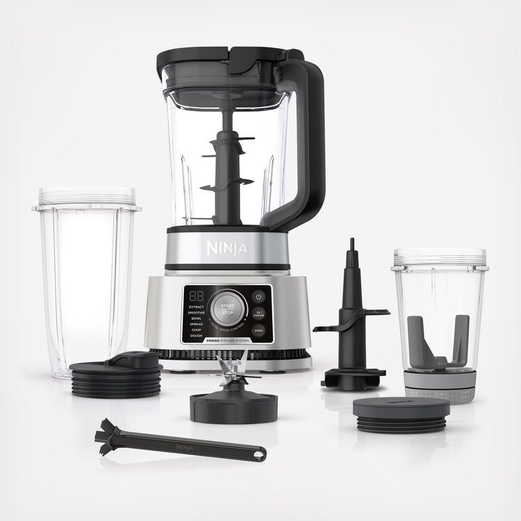 NINJA ブレンダー 最大800ml ホワイト/クリア Ninja, Foodi Power Pitcher System Blender | Zola