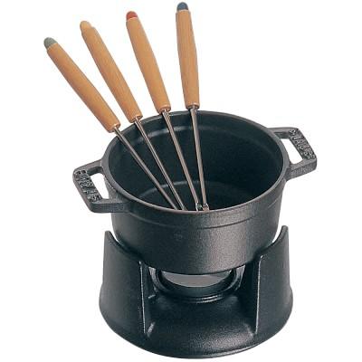 Staub Mini Chocolate Fondue Set