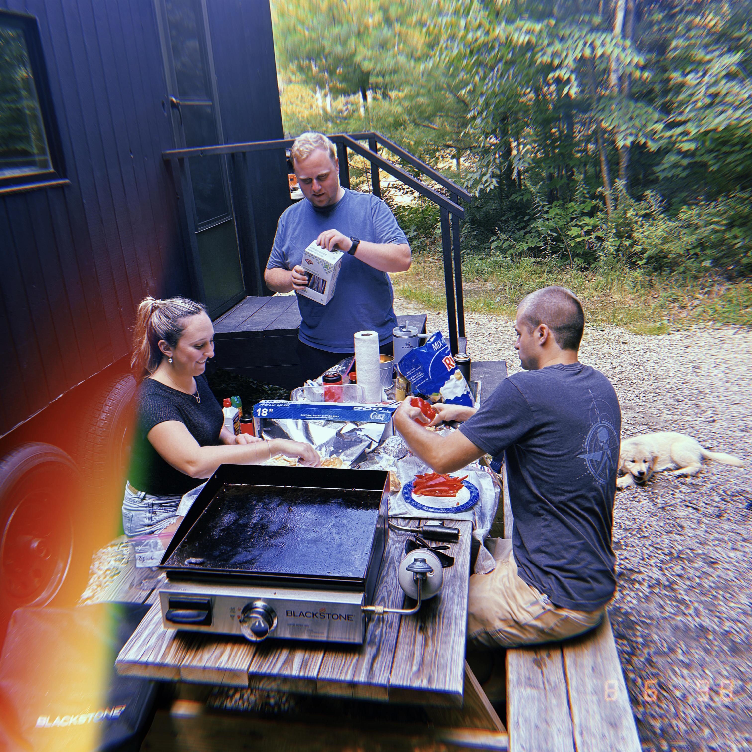 Camping with Haley & Evan!