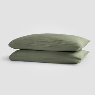 Zen Crinkled Comfort Pillowcase, Set of 2
