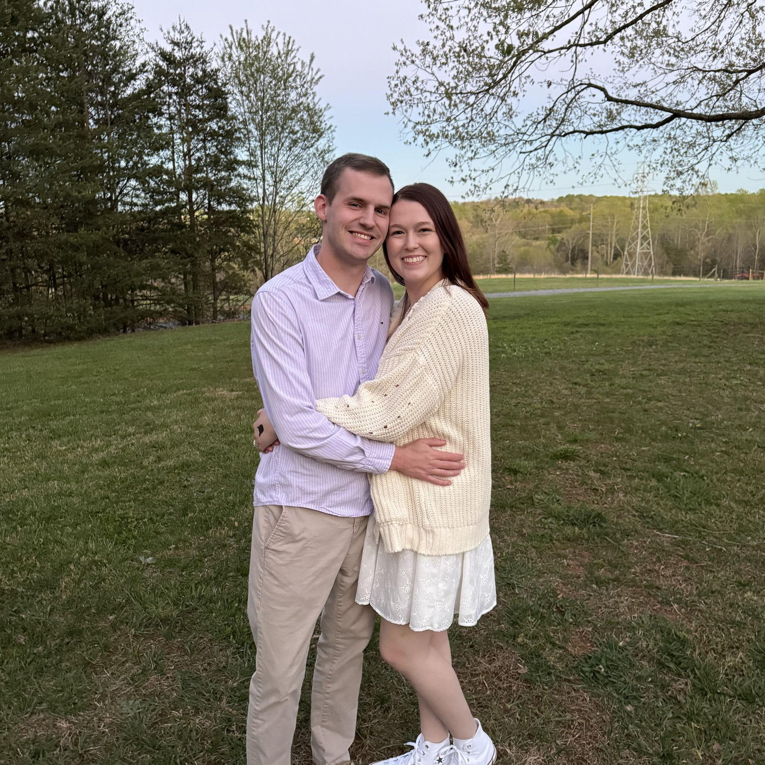 Celebrated our engagement with our friends and family at our party at Preston's childhood home