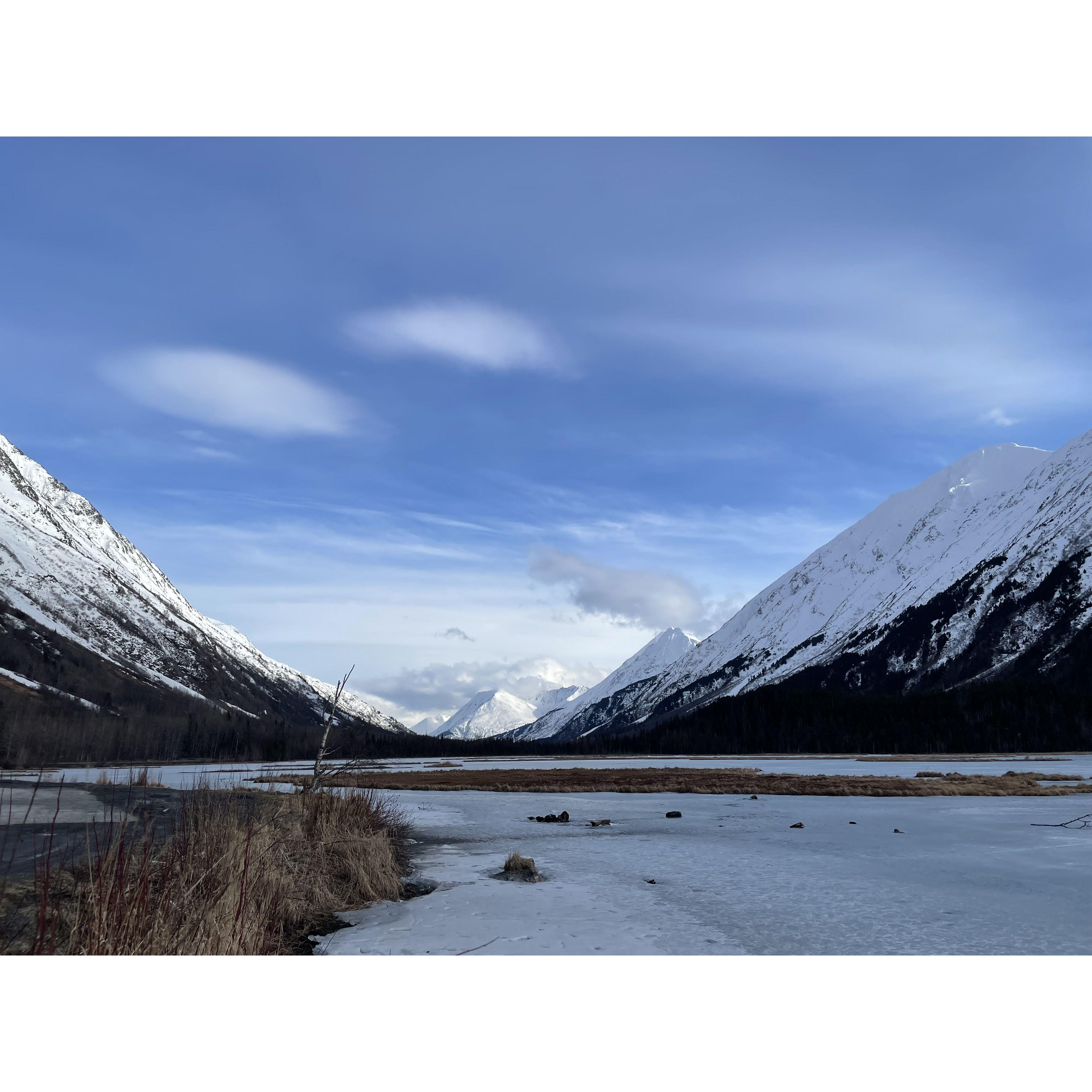 A view of Tern Lake (on the Sterling Highway)