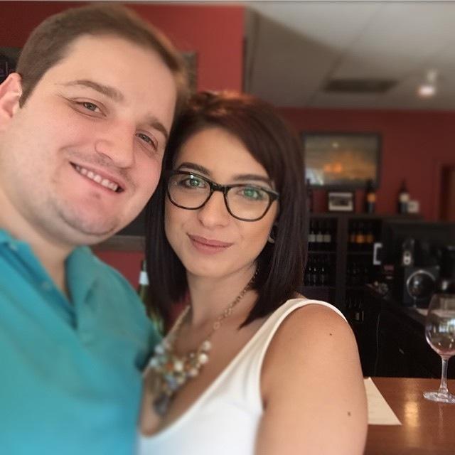 First road trip together! Drinking wine convinced us to say "I love you" for the first time!