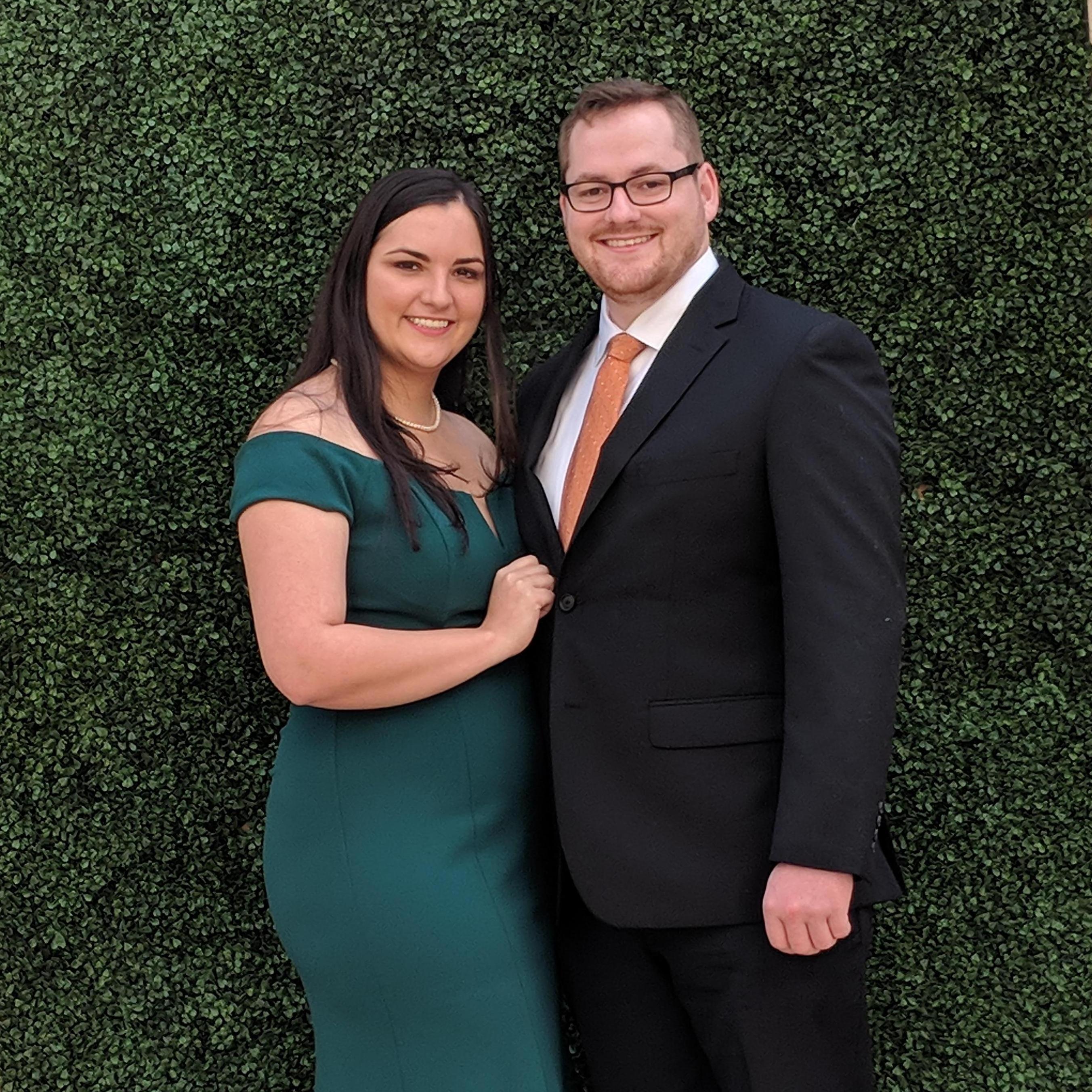 We finally had an excuse to get dressed up when we went to Georgia for Mitchell and Hannah's wedding.