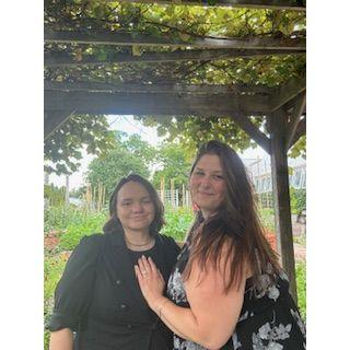 July 5th, Christina proposed to Carrie at The Garfield Park Conservatory, Carrie's favorite place in Chicago.