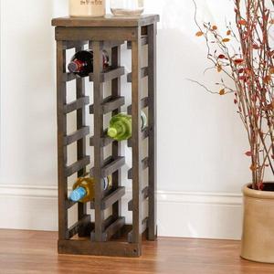 Zanuck 12 Bottle Floor Wine Bottle Rack