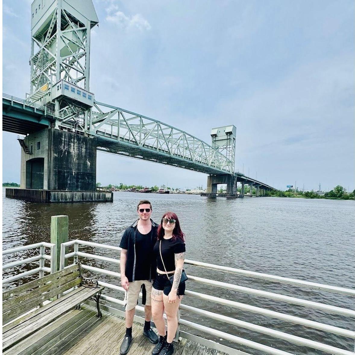 We went to Carolina Beach, North Carolina for vacation and got engaged!