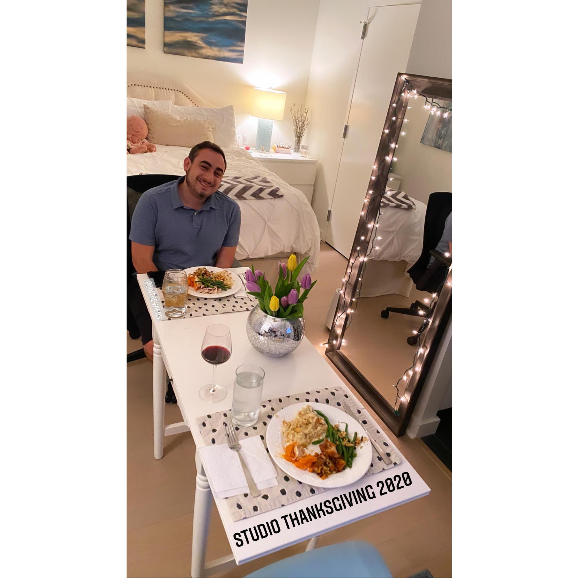 Our first Thanksgiving