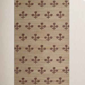 Erin Gates by Momeni Orchard Bloom Rust Hand Woven Wool and Jute Area Rug - Rectangle 2' x 3'