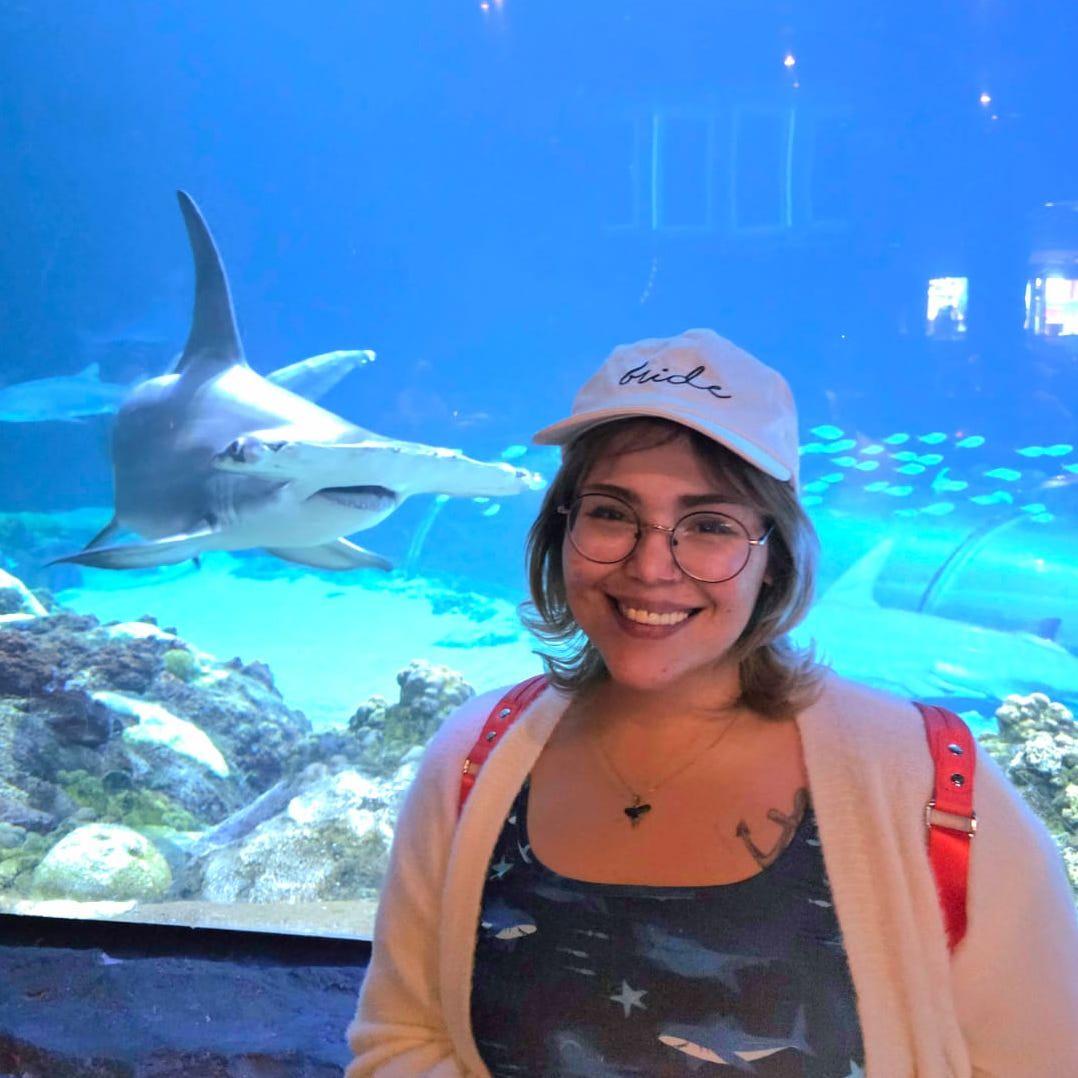 She is obsessed with Sharks.