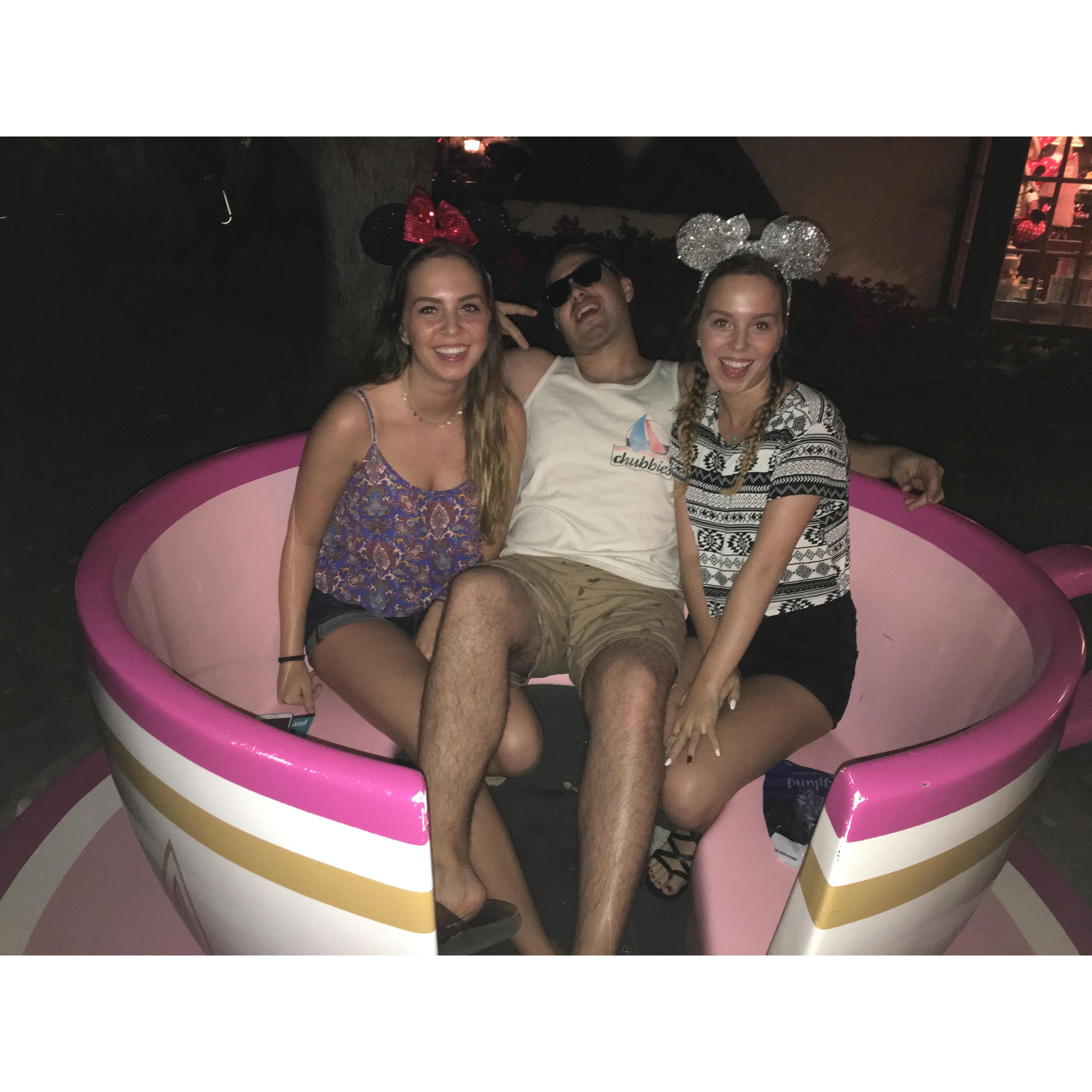 First trip to Disneyland together