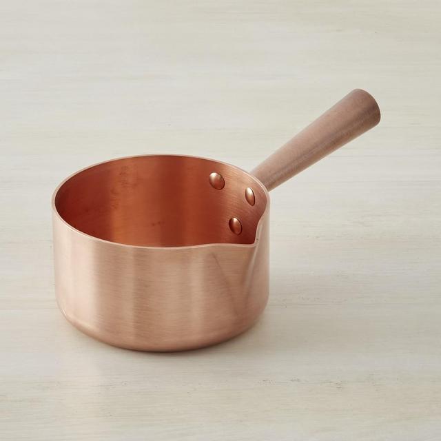 Mauviel 1830 Copper Sugar Pot, 1 1/4-Qt.