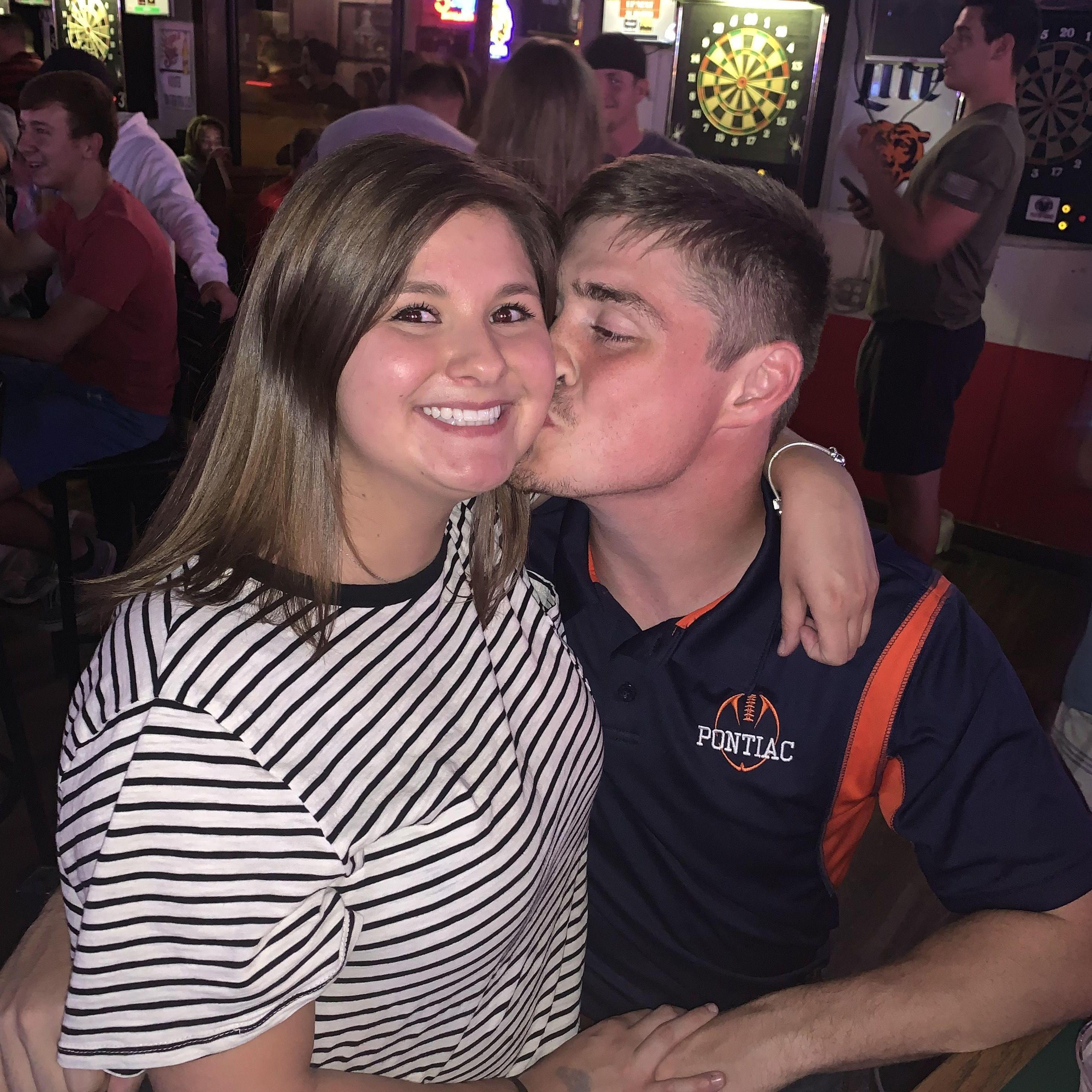 First anniversary at the place we met: Pub II