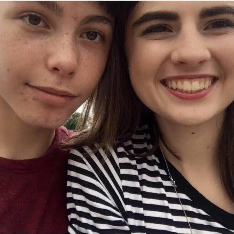 Selfie from the couple's first date back in 2016!
