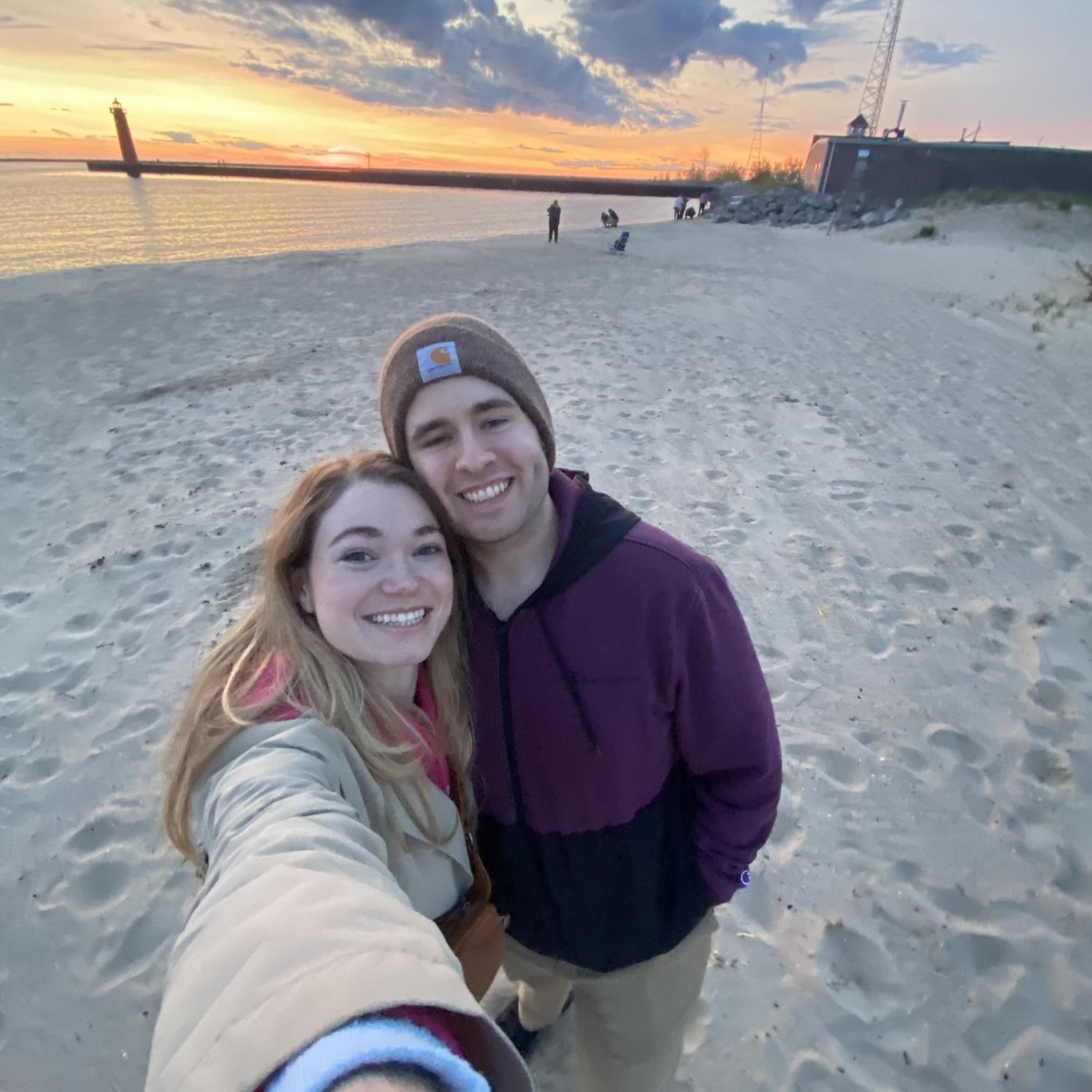 Tulip Time part two- beach sunset.