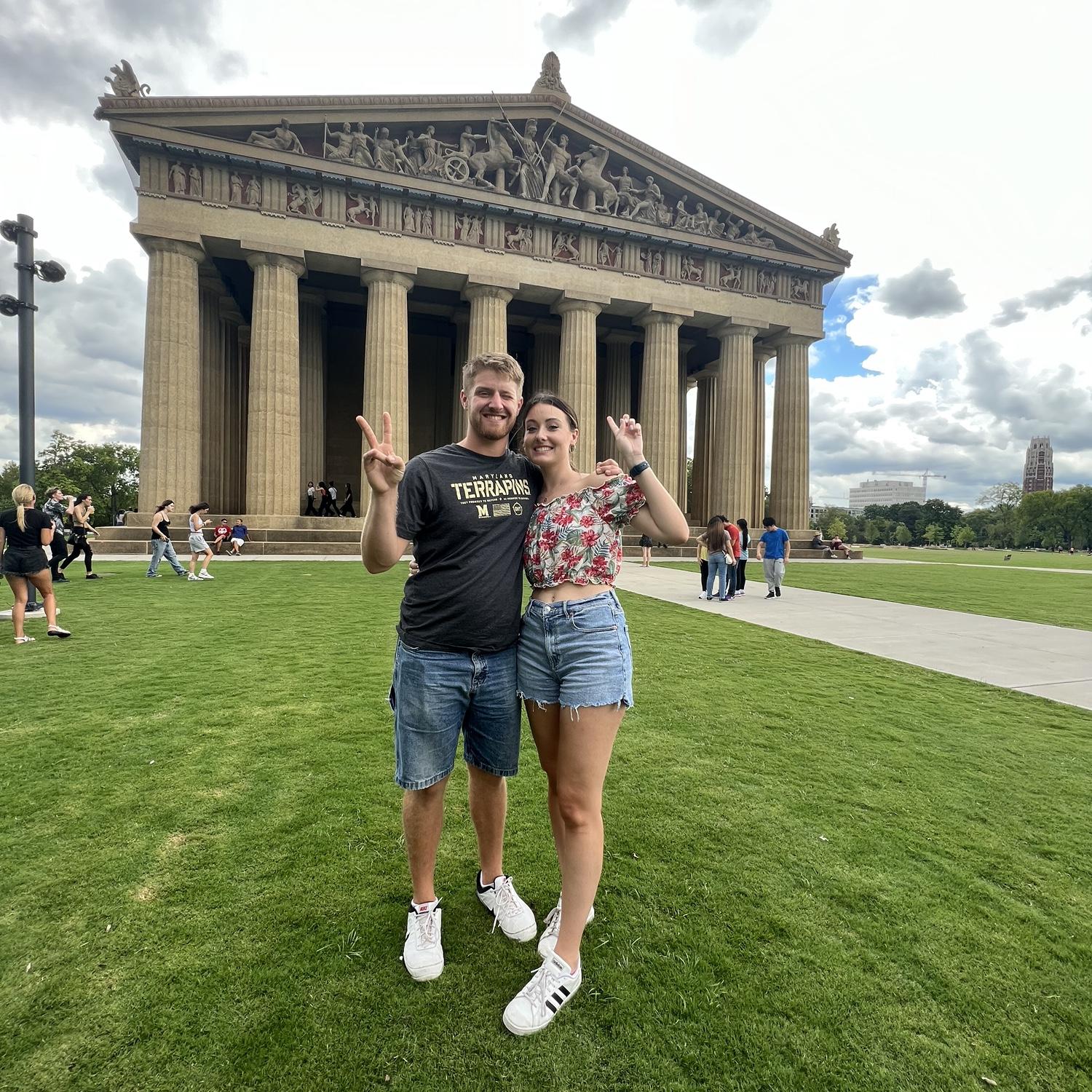 Our first trip together in Nashville, TN 2021