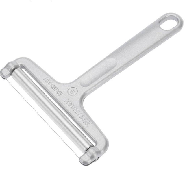 Westmark Germany Heavy Duty Stainless Steel Wire Cheese Slicer Angle Adjustable (Grey),7" x 3.9" x 0.2" -