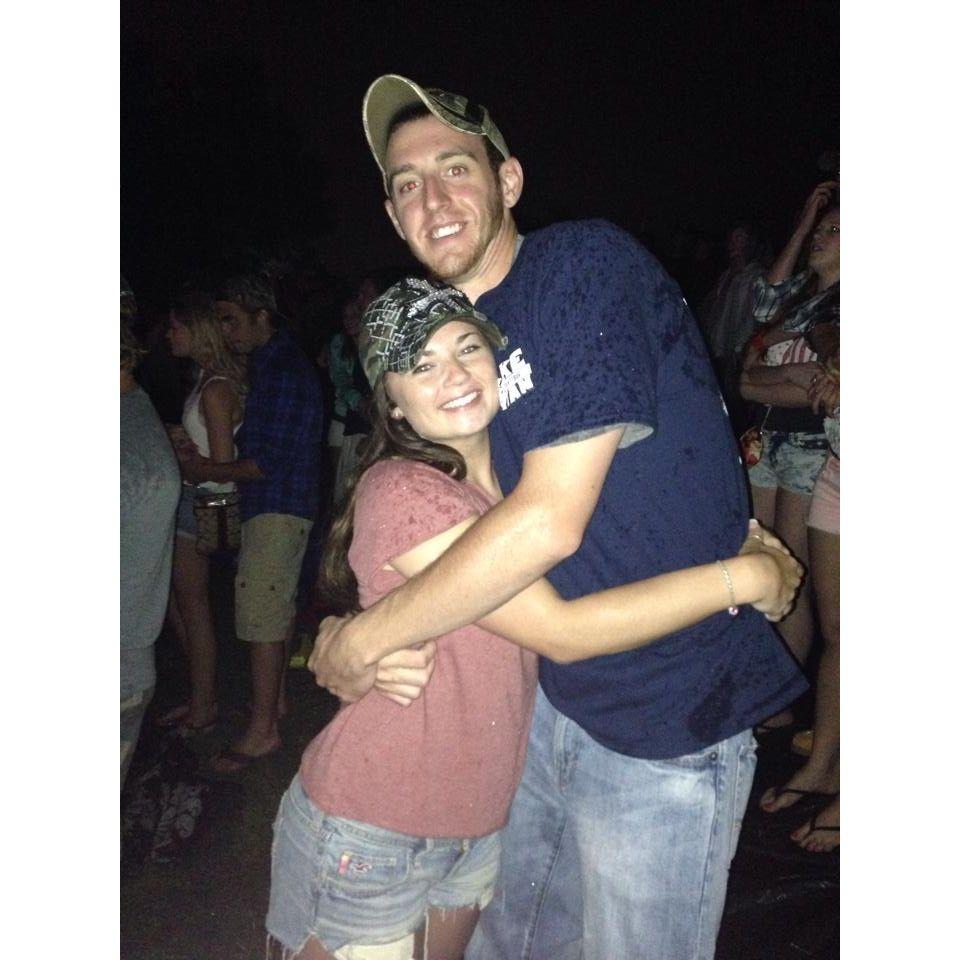 Luke Bryan concert 2014