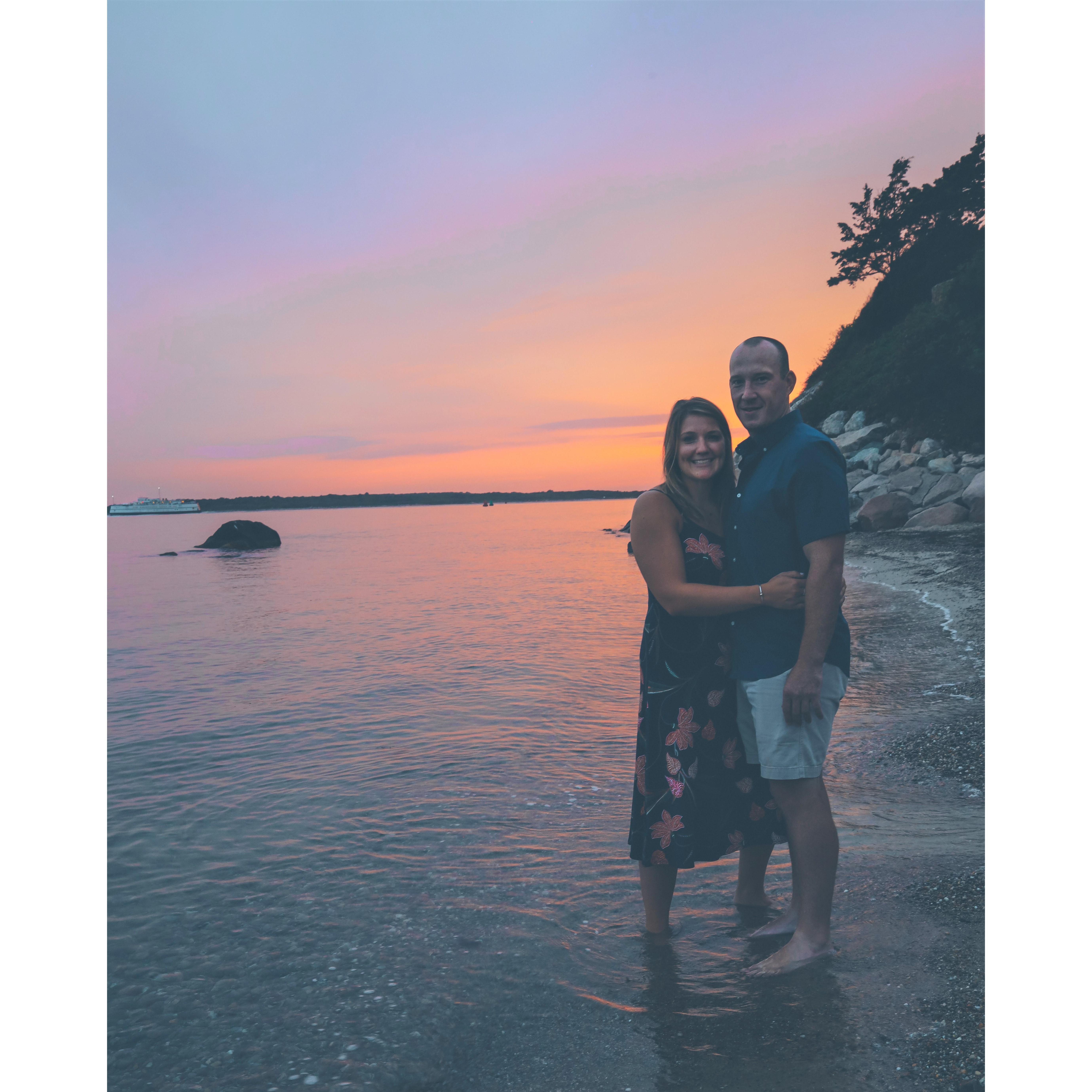 Engagement Pictures - Nobska Beach - August 2020