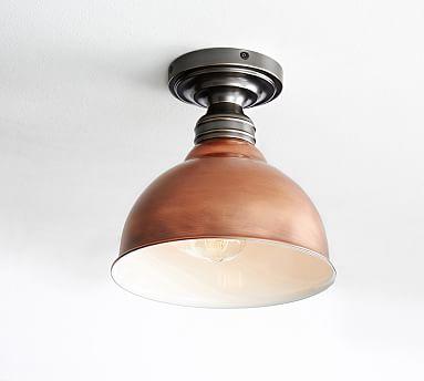 Metal Bell Flush Mount