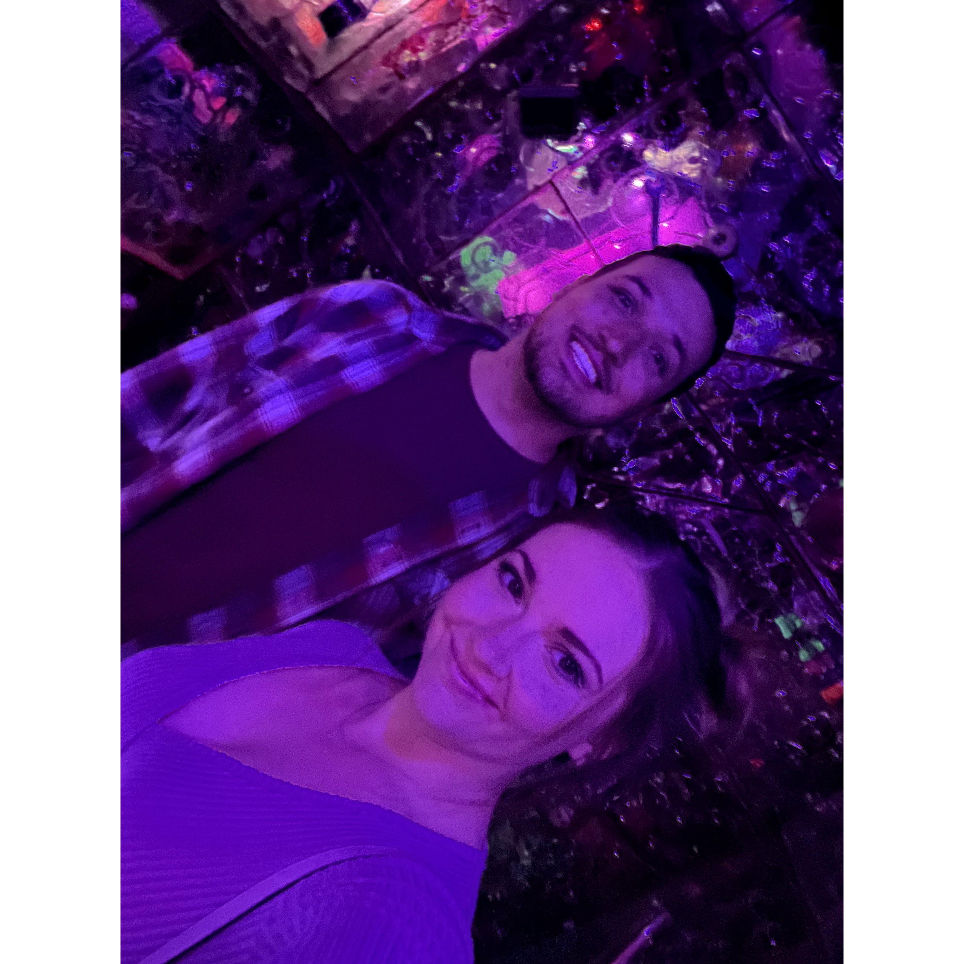 Sam & Cam explored Meow Wolf in downtown Denver for their first Valentines Day in CO!